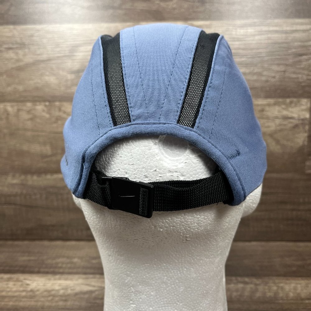 Nike Running Cap Hat Blue Adjustable Strapback One Size Swoosh Just Do It - Picture 3 of 10